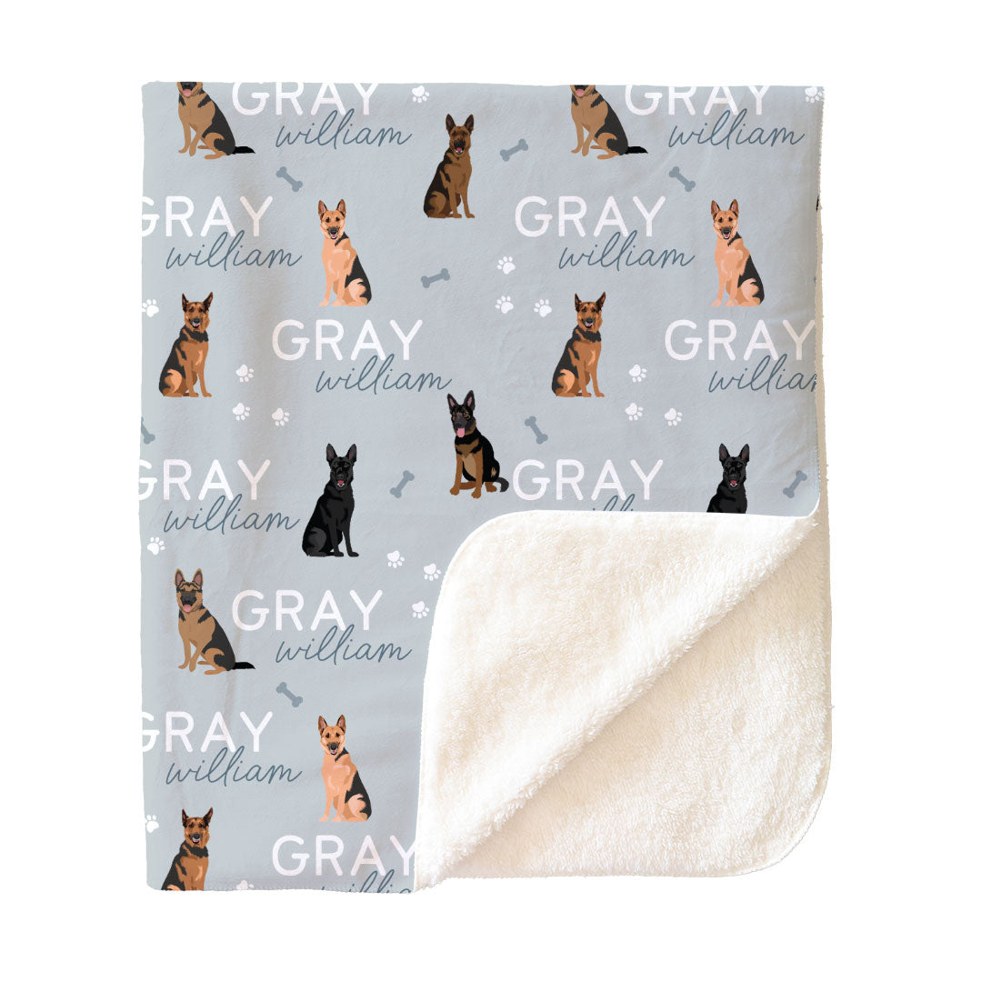 Personalized Kids Blankets | Dog Breeds