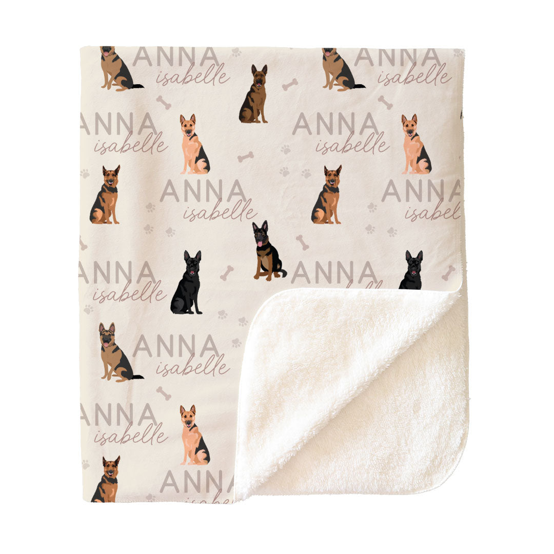 Personalized Kids Blankets | Dog Breeds