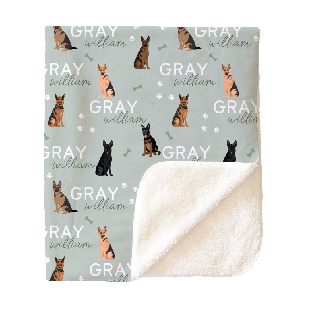 Personalized Kids Blankets | Dog Breeds