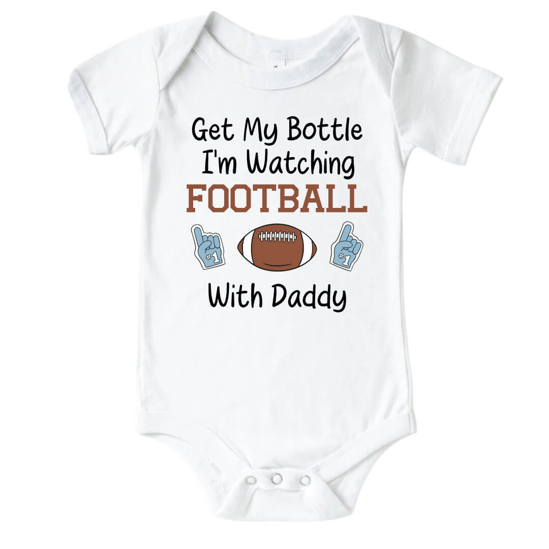 get my bottle graphic bodysuit for babies