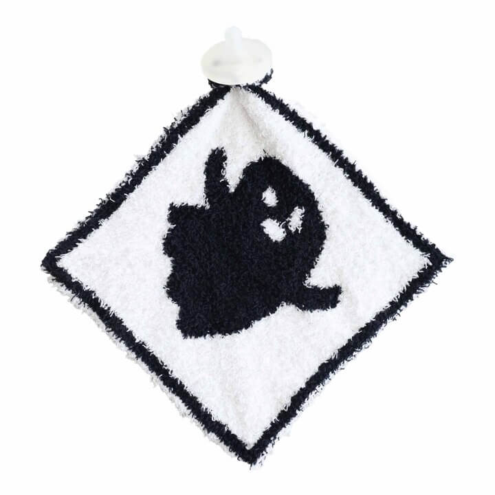 reversible ghost lovey for babies 