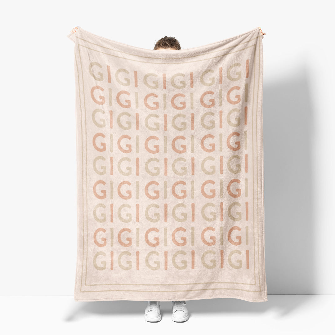 Personalized Blanket | Color Name Block
