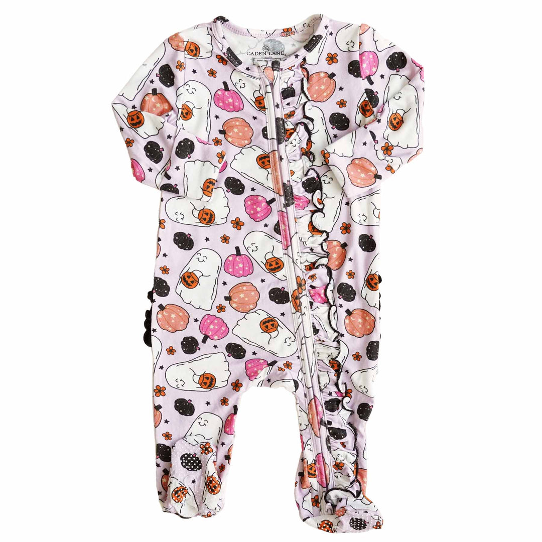 Fall Holiday Zipper Footies