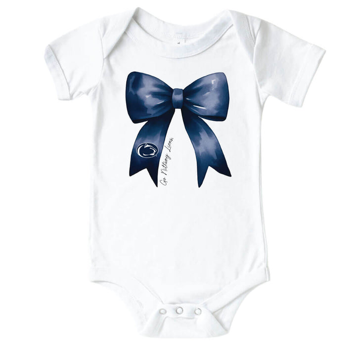 The Pennsylvania State University | Footballs & Bows Graphic Bodysuit