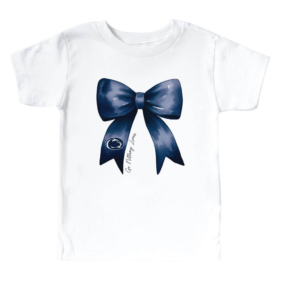 The Pennsylvania State University | Footballs & Bows Kids Graphic Tee