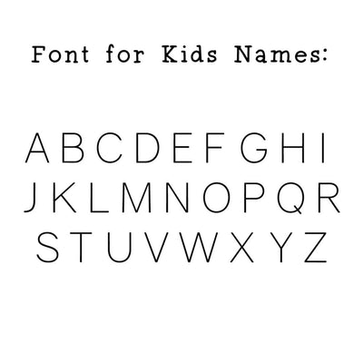 gravity font for kids 
