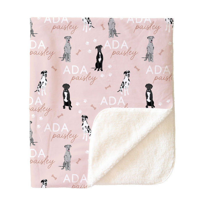 Personalized Kids Blankets | Dog Breeds