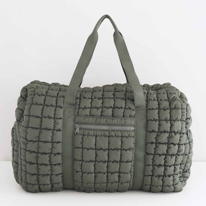 army green women's duffel bag 