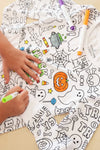 Colorable Halloween Two-Piece Pajama Set | No Tricks All Treats