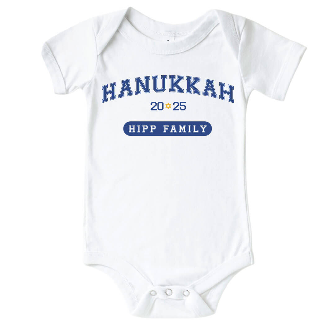 hanukkah graphic bodysuits 