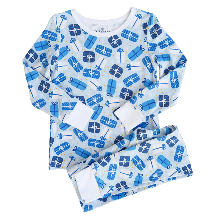 bamboo pajamas for kids hanukkah themed 