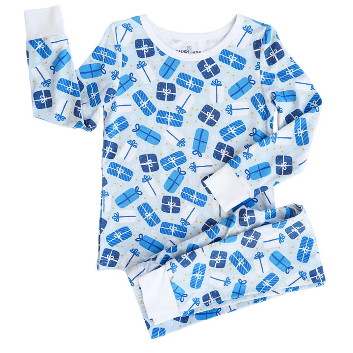 hanukkah pajamas for kids made of bamboo