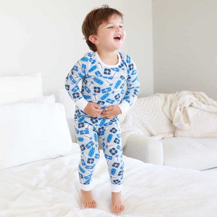 happy challahdays two piece pajama set