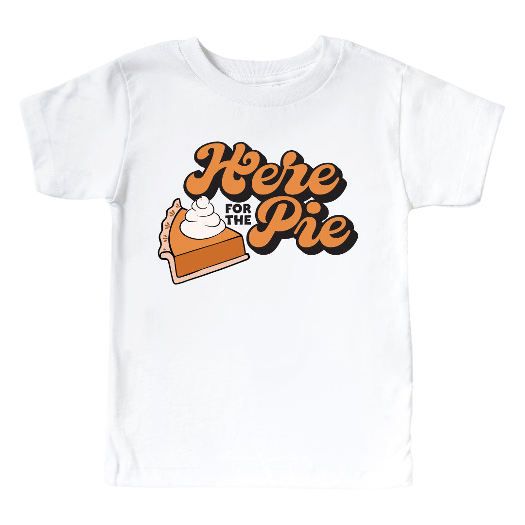 here for the pie kids graphic tee