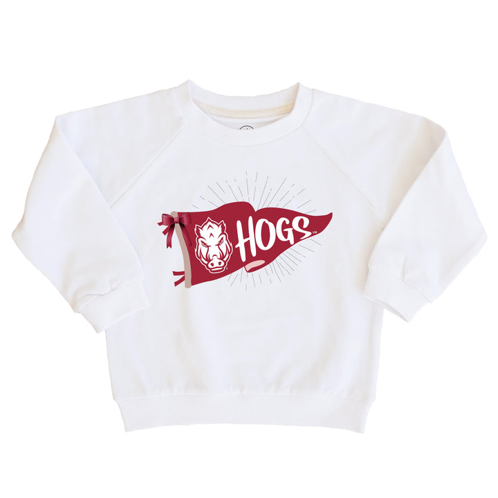 University of Arkansas | Football & Bows Kids Graphic Sweatshirts