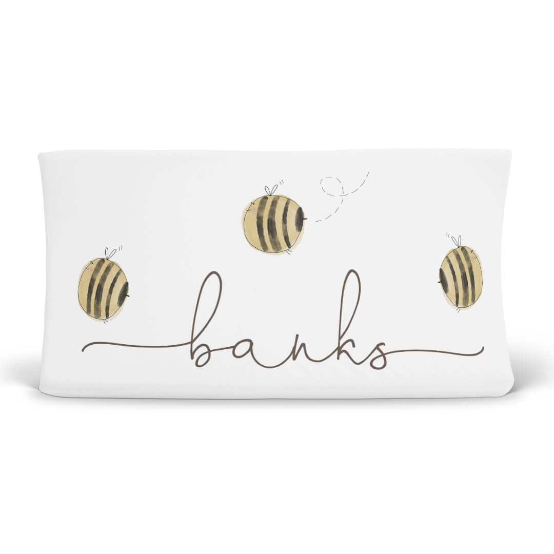 bee changing pad cover