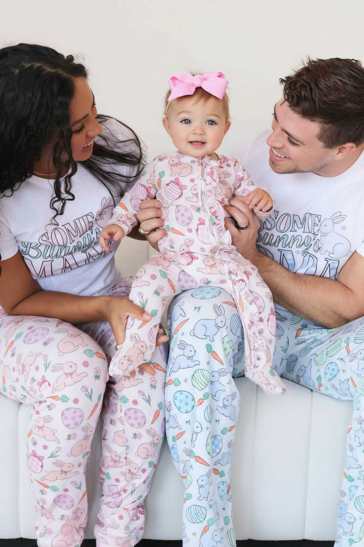 Some Bunny's Parent Adult Graphic Tee | White