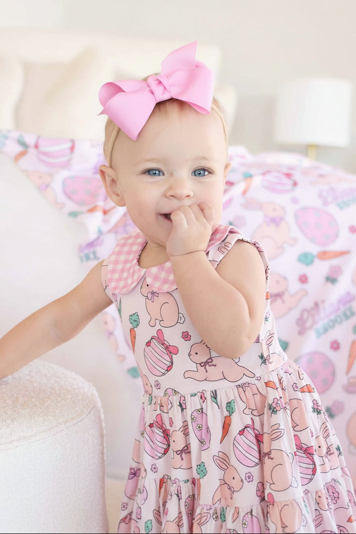 hoppy spring pink bubble romper skirt bodysuit 