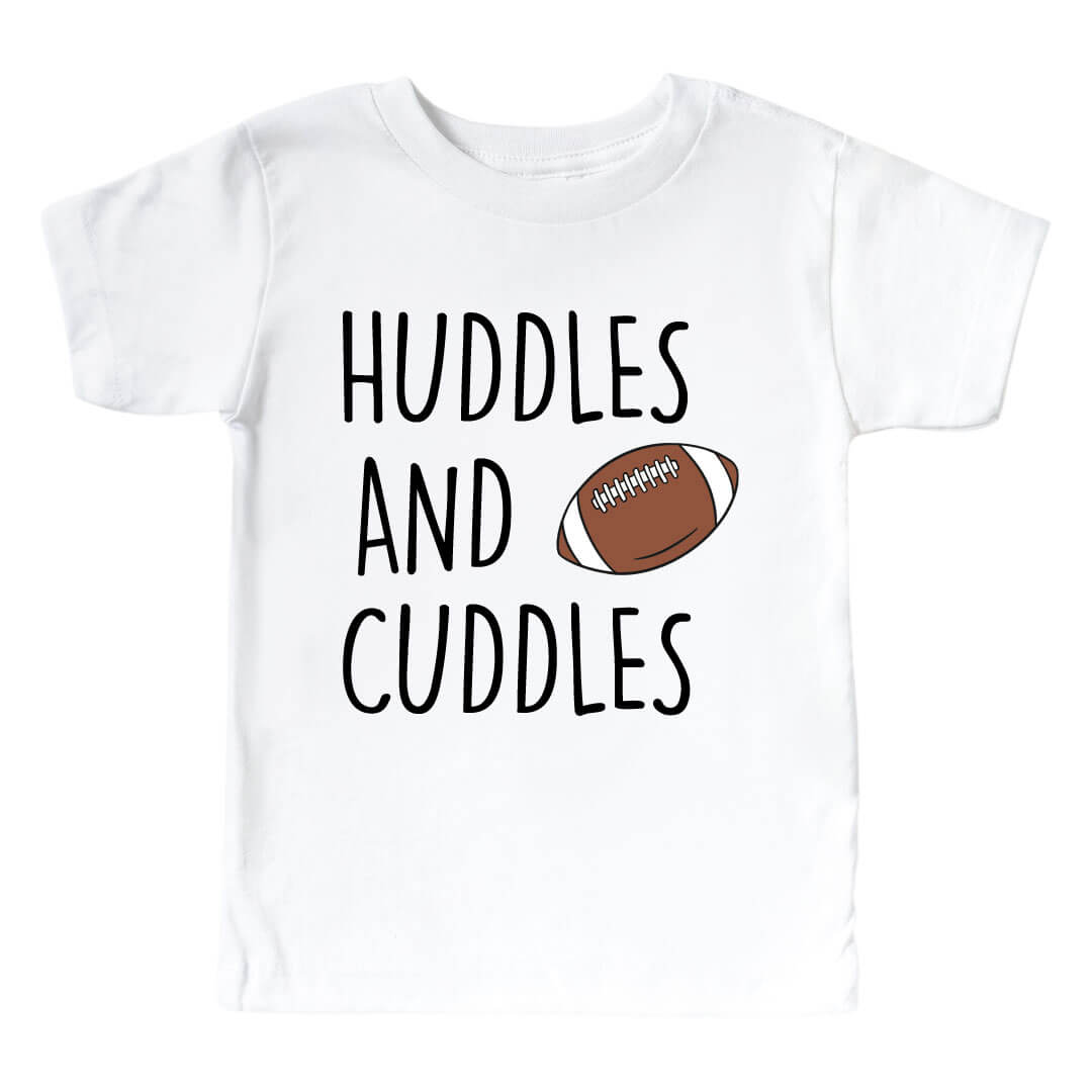 huddles and cuddles kids graphic tee 