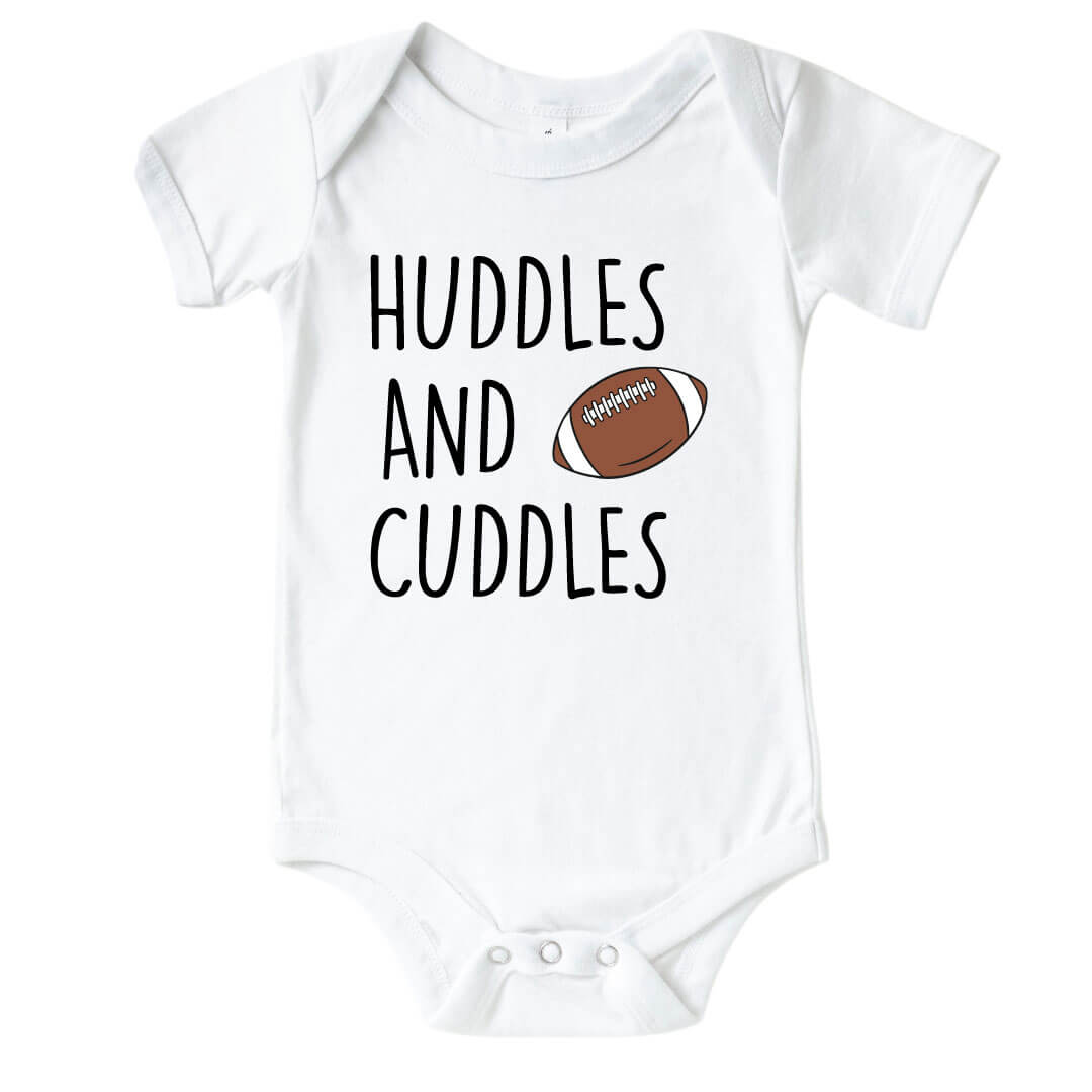 huddles and cuddles graphic bodysuit for babies