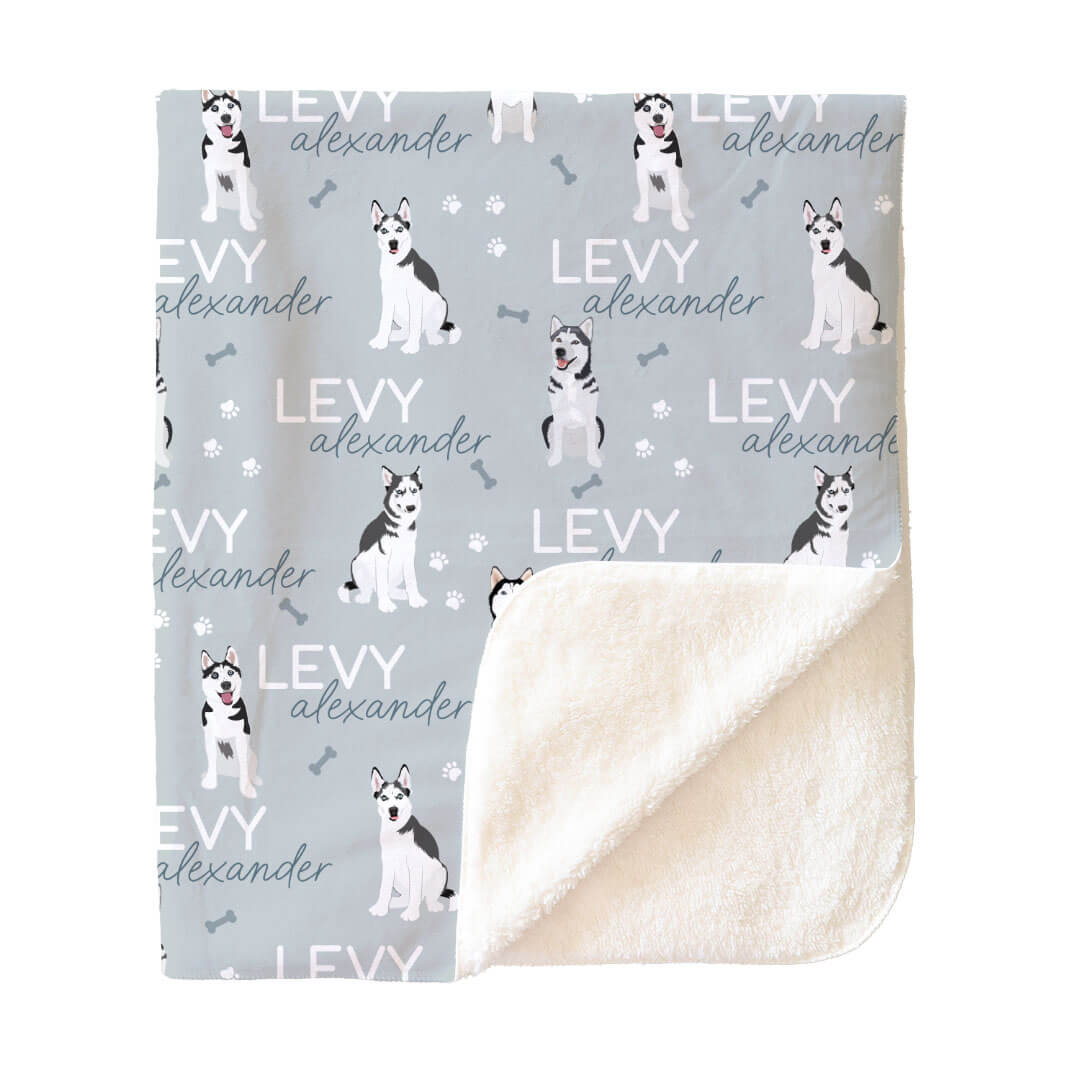 Personalized Kids Blankets | Dog Breeds