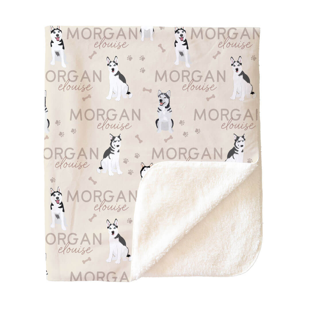 Personalized Kids Blankets | Dog Breeds