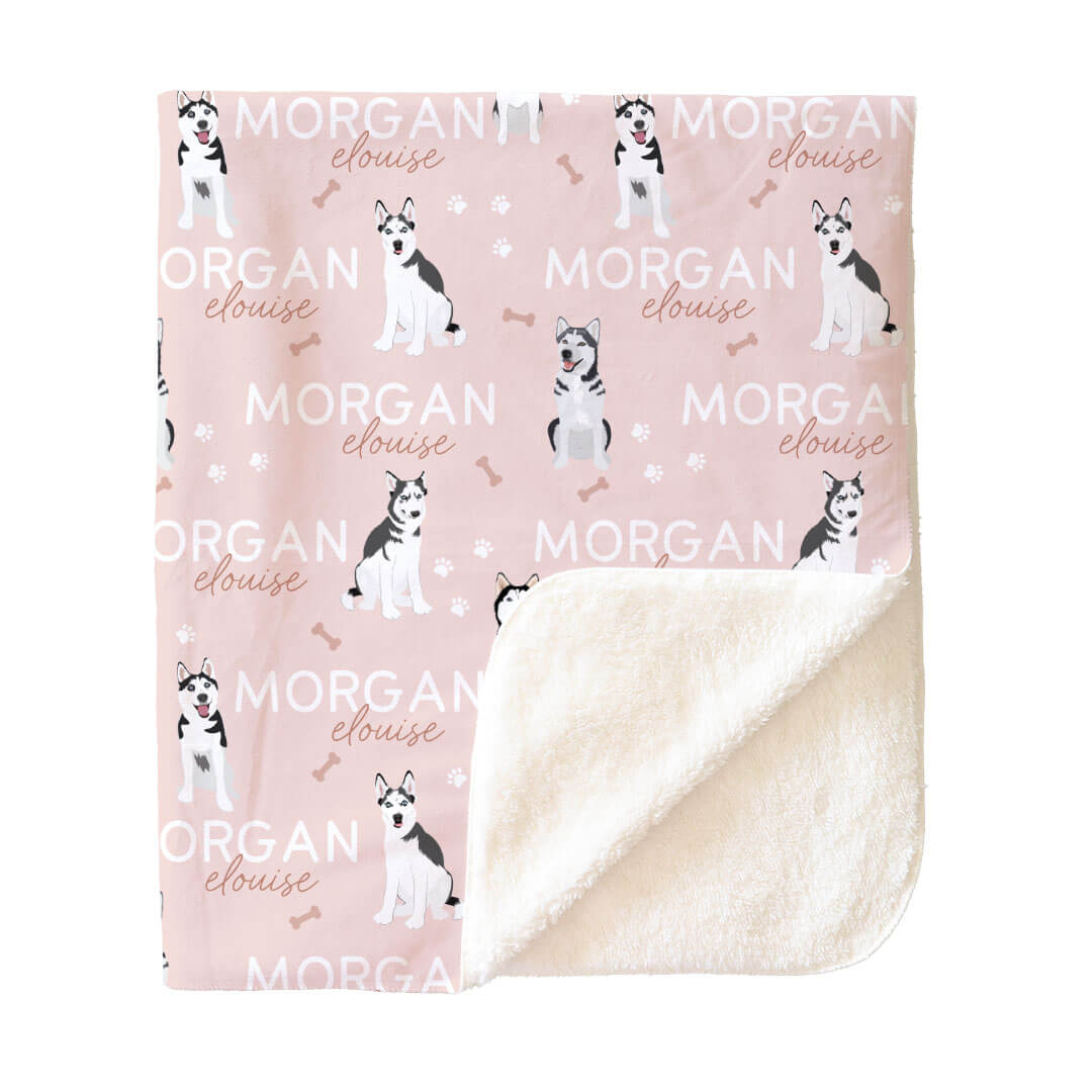 Personalized Kids Blankets | Dog Breeds