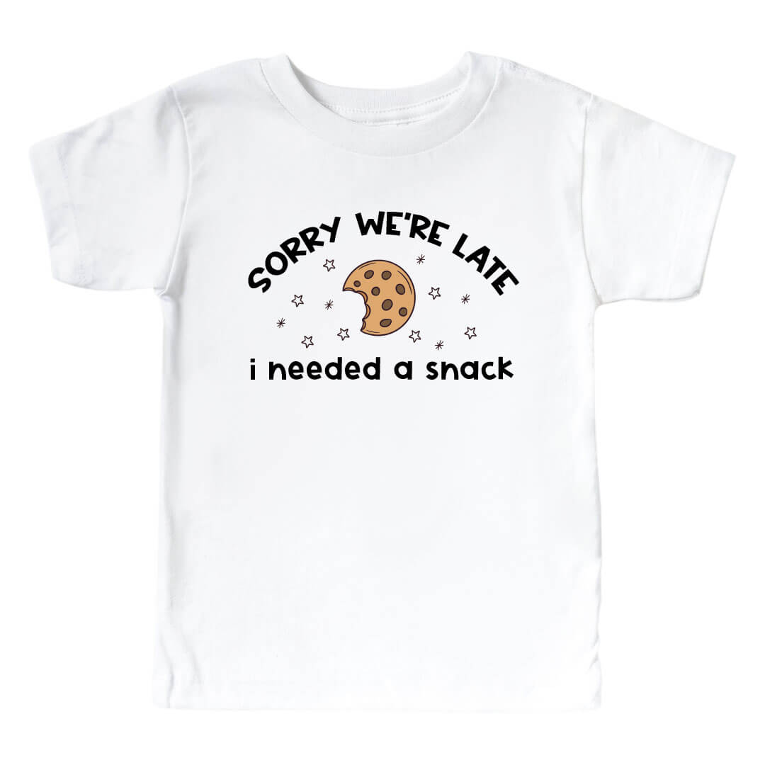 snack graphic tee for kids 