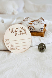 Baby Name Wood Signs 