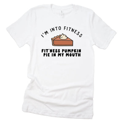 i'm into fitness graphic adult tee 