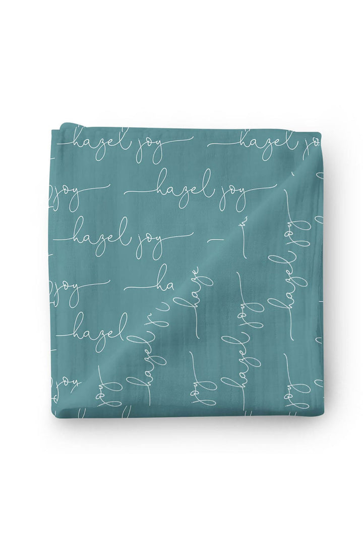 Personalized Baby Name Swaddle Blanket