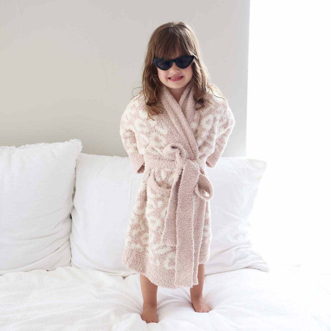 kids shin length robe for girls 