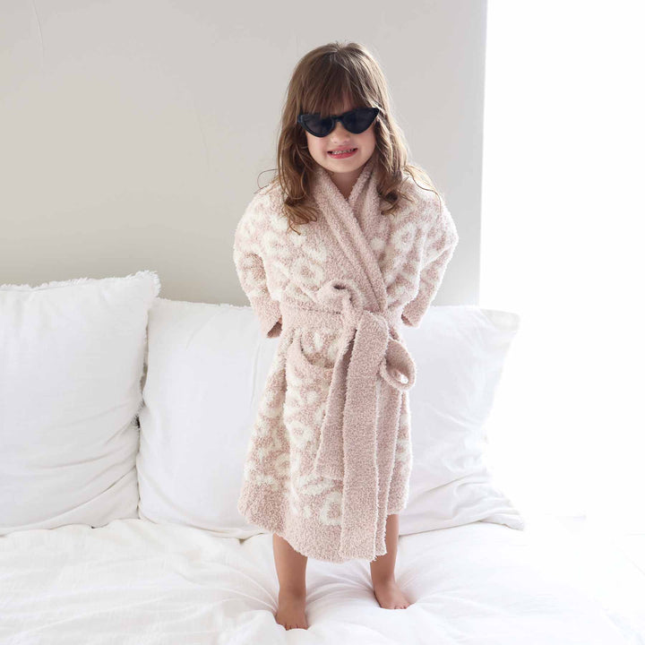 kids shin length robe for girls 