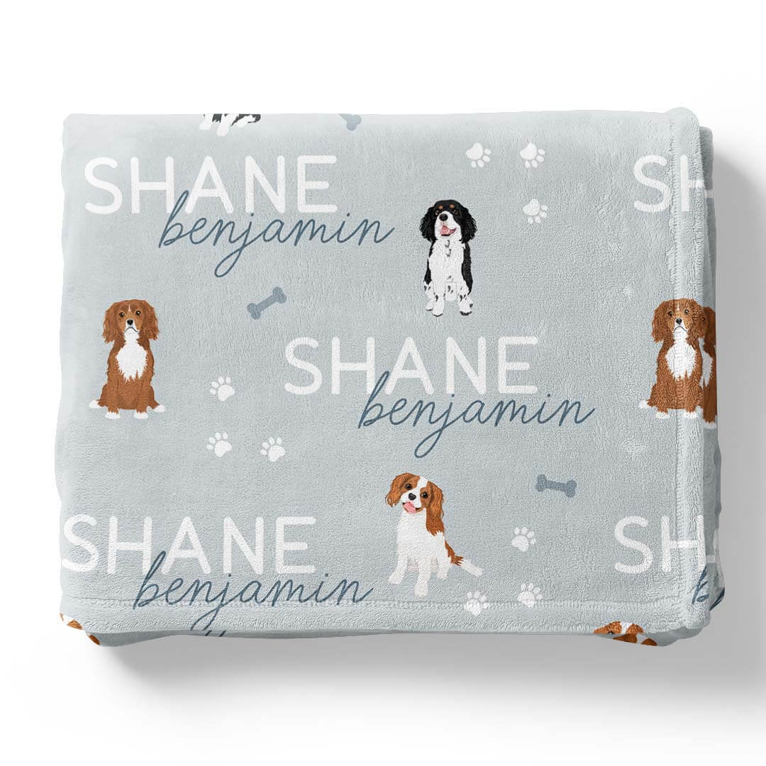 Personalized Kids Blankets | Dog Breeds