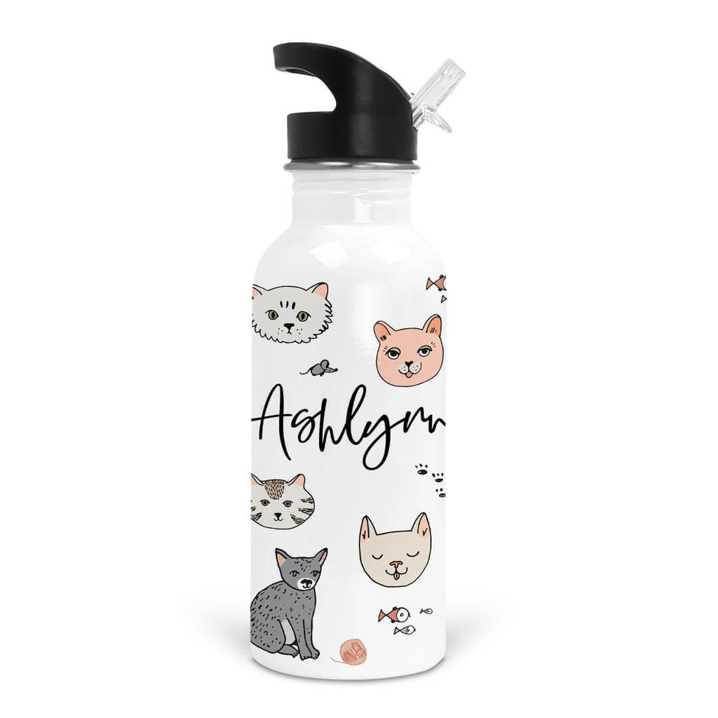 Purrdy Kittens Personalized Water Bottle