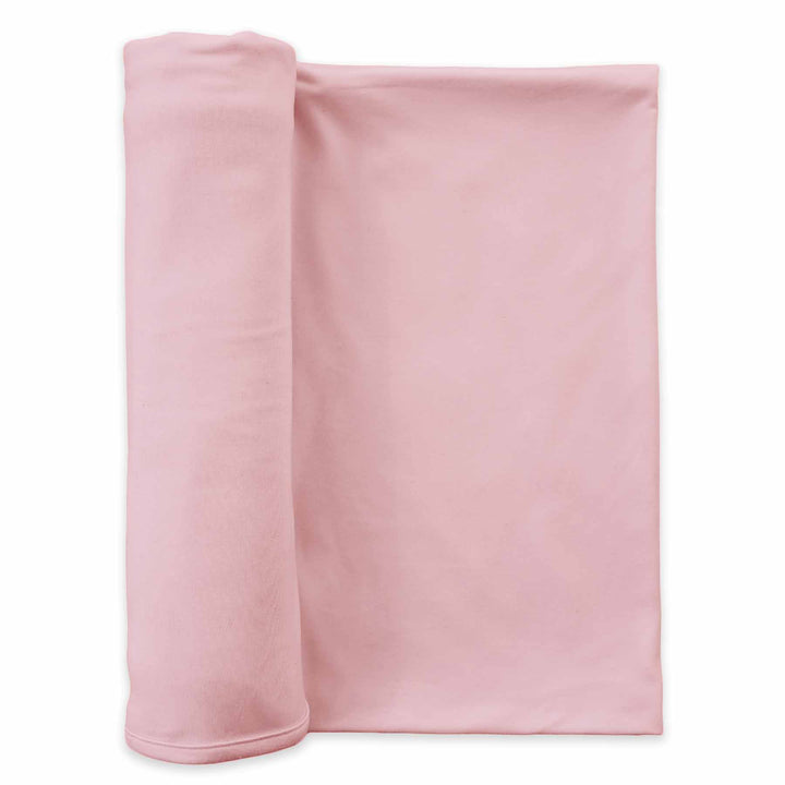 mauve bamboo knit swaddle blankets for girls 