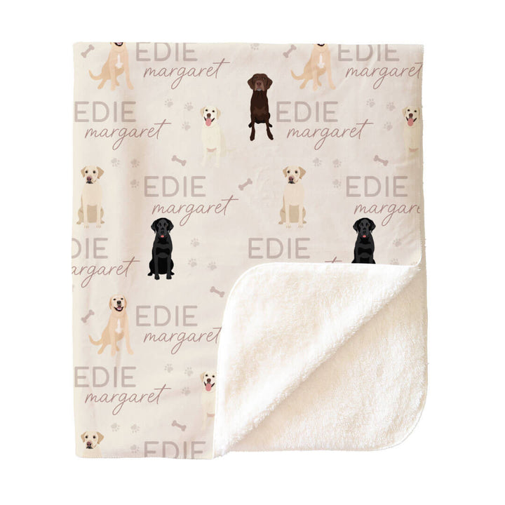 Personalized Kids Blankets | Dog Breeds