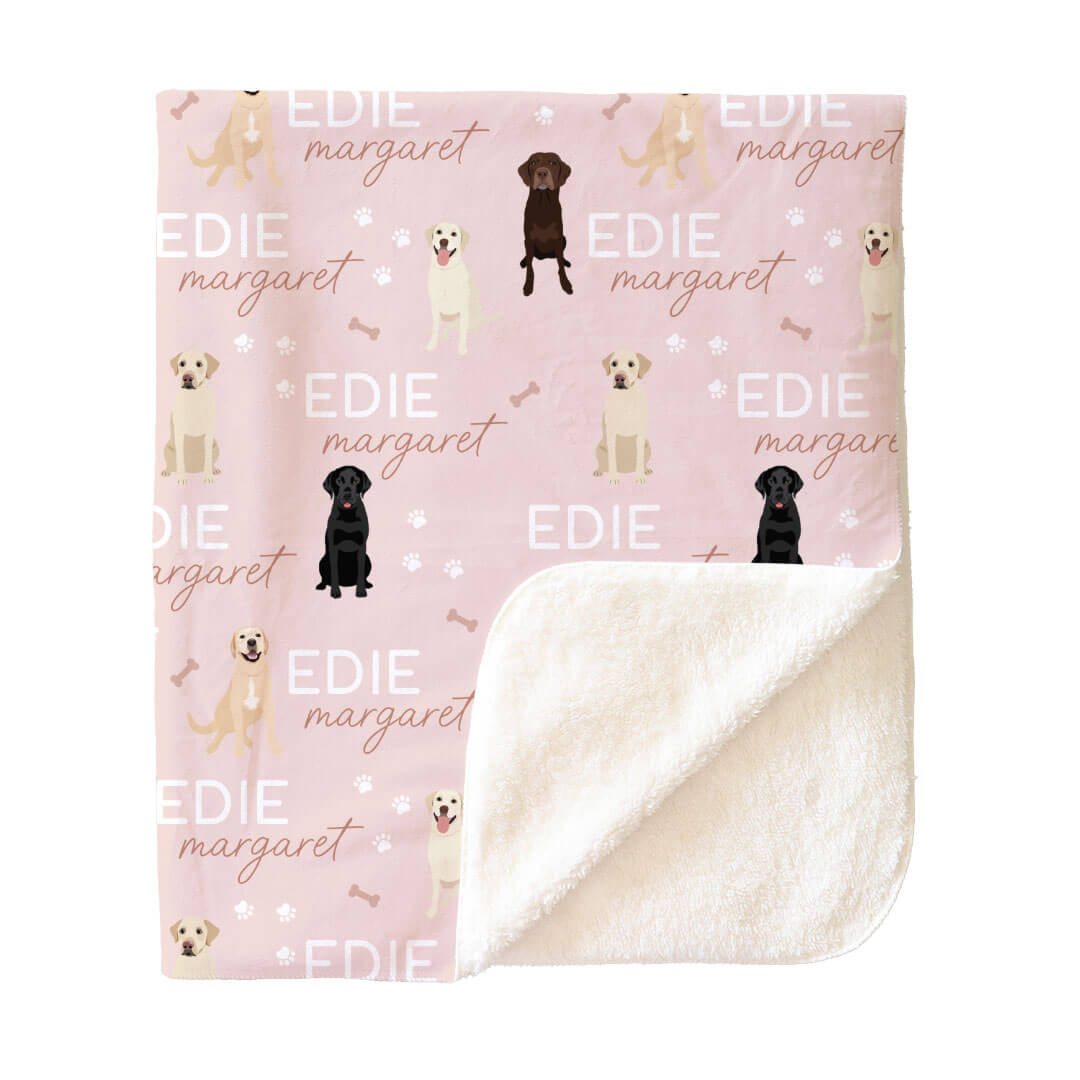 Personalized Kids Blankets | Dog Breeds