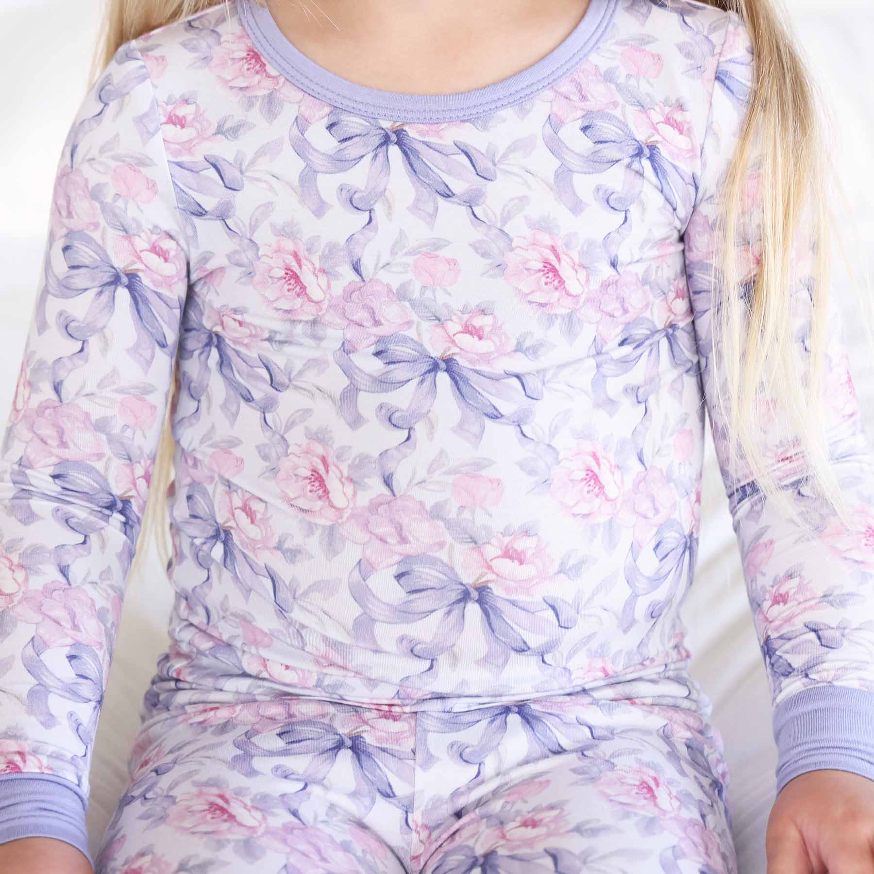Leighton's Lavender Two Piece Pajama Set
