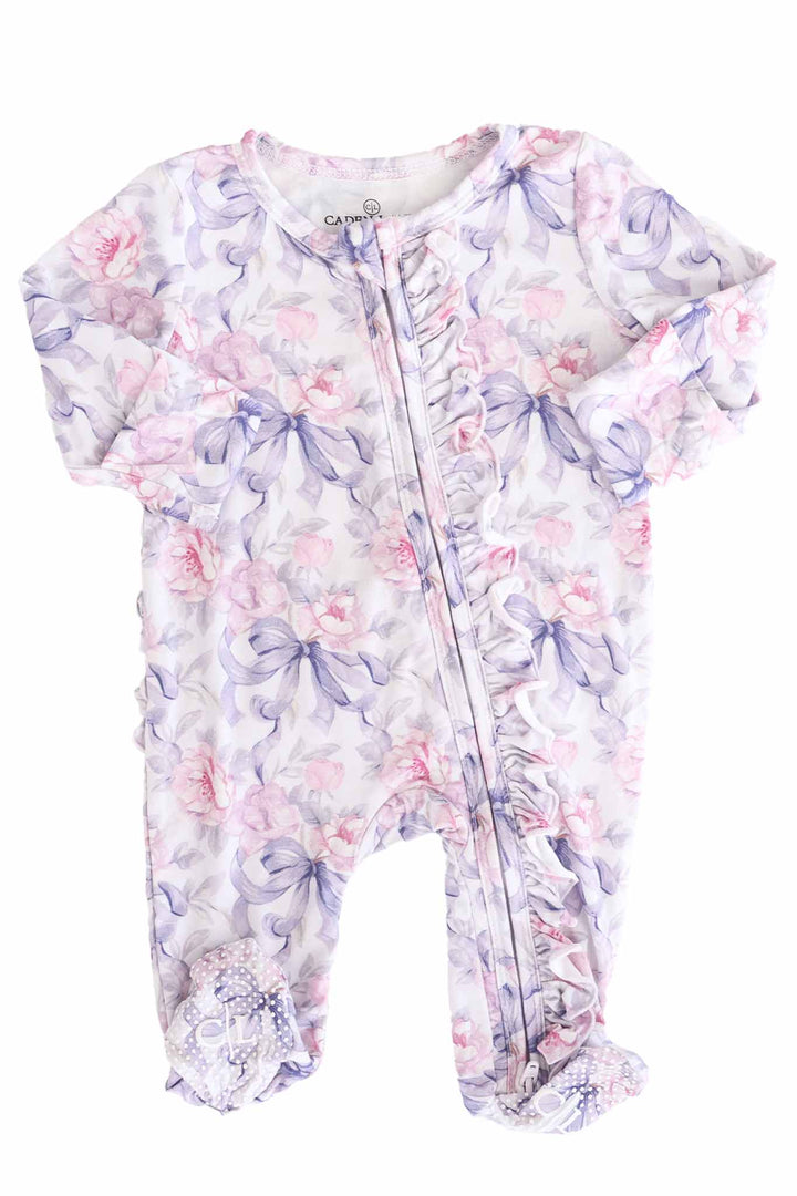 Girl Ruffle Zipper Footies | What's New