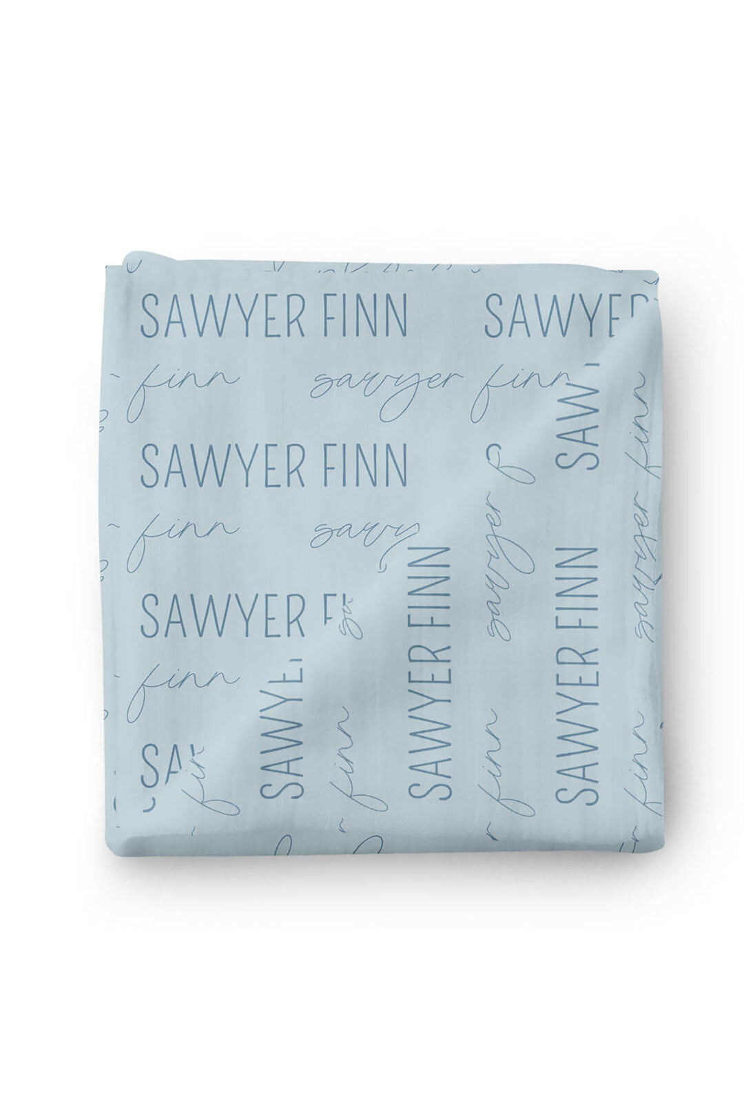 Personalized Baby Name Swaddle Blanket