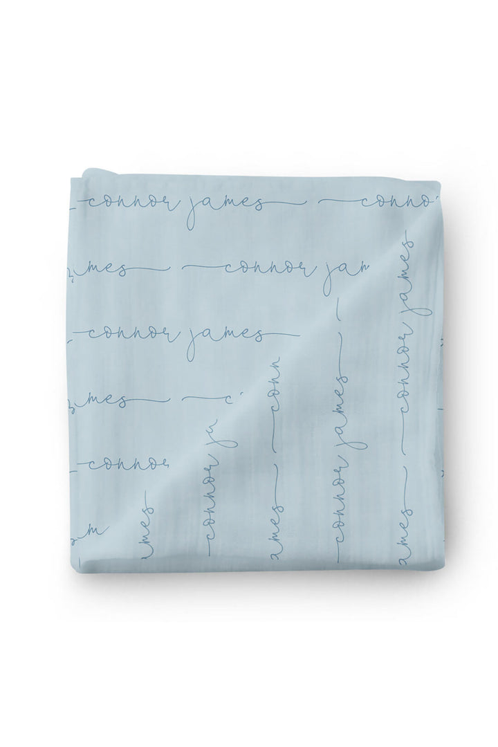 Personalized Baby Name Swaddle Blanket