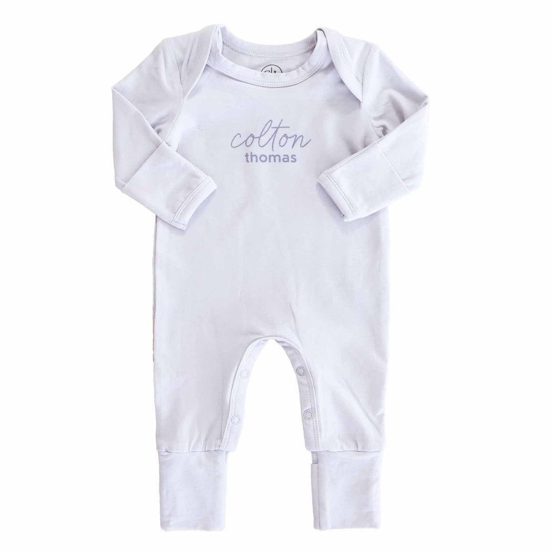 Personalized Full Length Snap Rompers