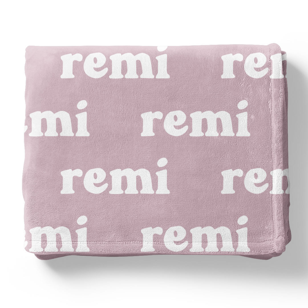 Personalized Color Blanket | Lilac
