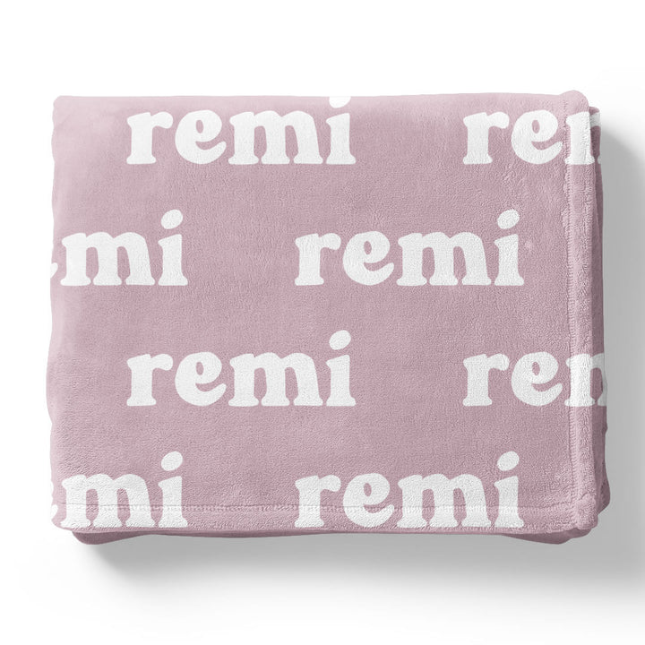 Personalized Color Blanket | Lilac