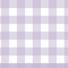 Peter Pan Collar Ruffle Zipper Footie | Lilac Gingham