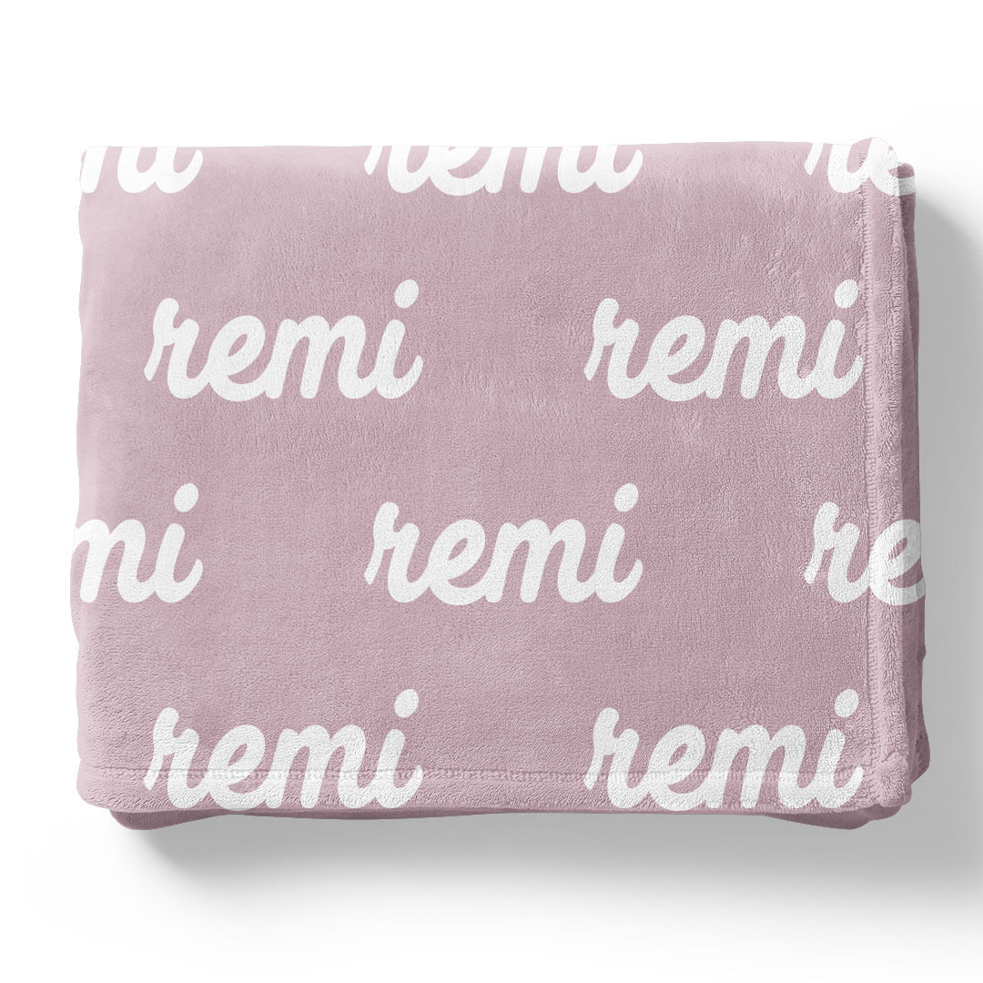 Personalized Color Blanket | Lilac