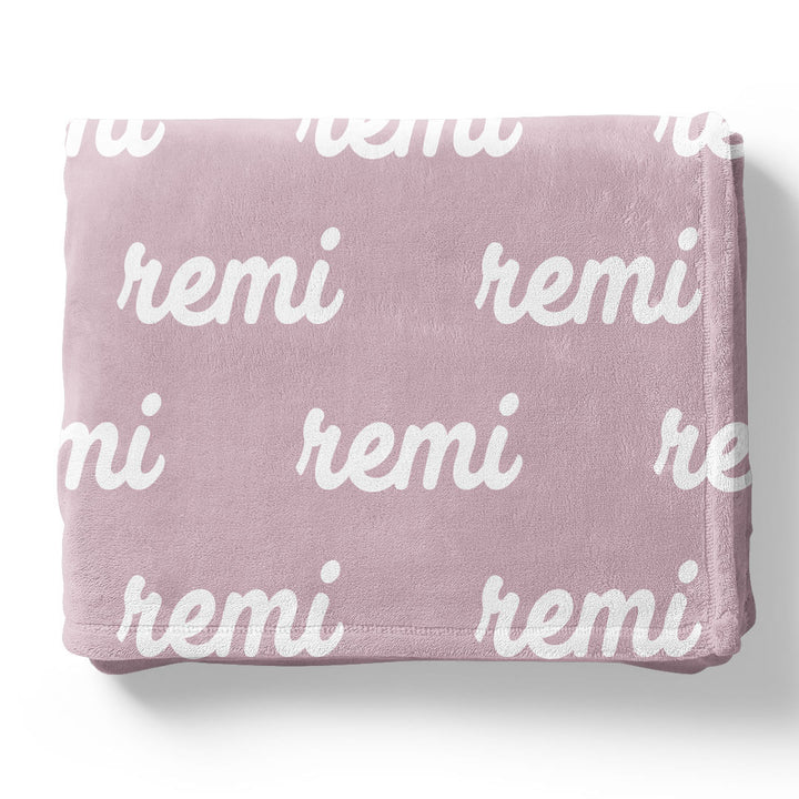 Personalized Color Blanket | Lilac