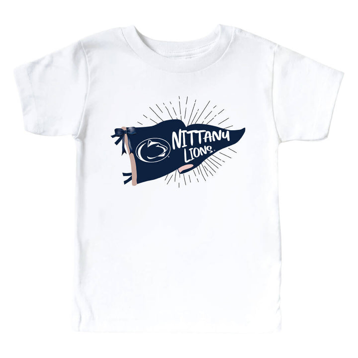 The Pennsylvania State University | Footballs & Bows Kids Graphic Tee