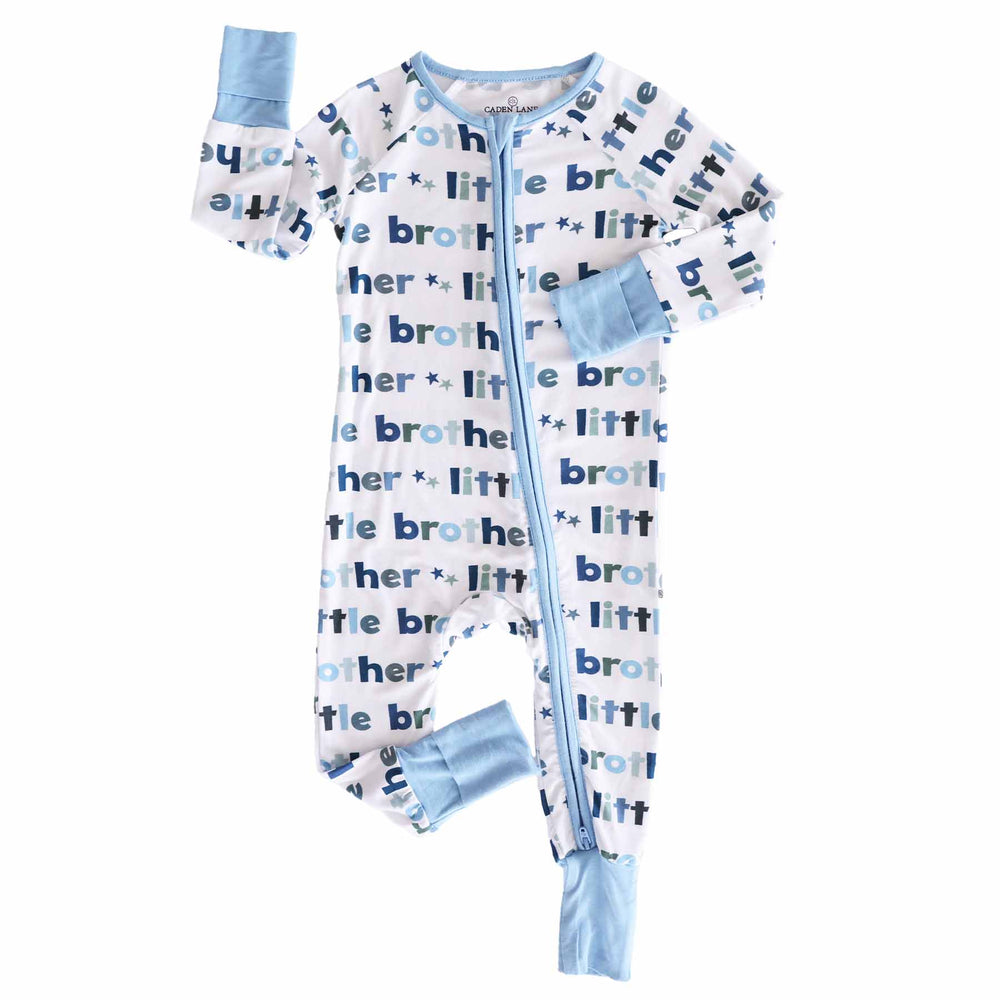 little brother zip romper